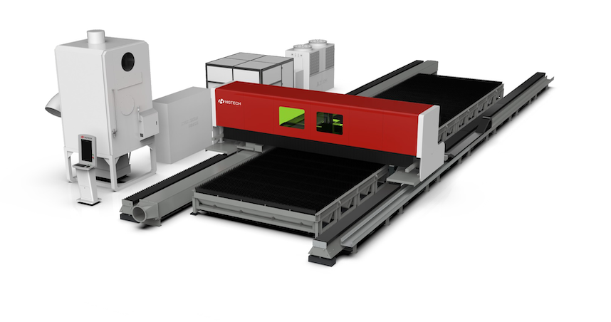 고출력 대형 평면 레이저 절단 장비