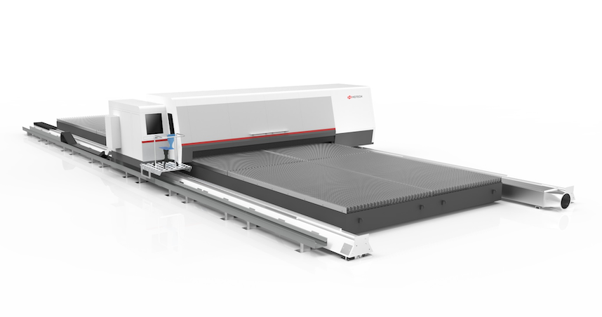 고출력 대형 평면 베벨 레이저 절단 장비