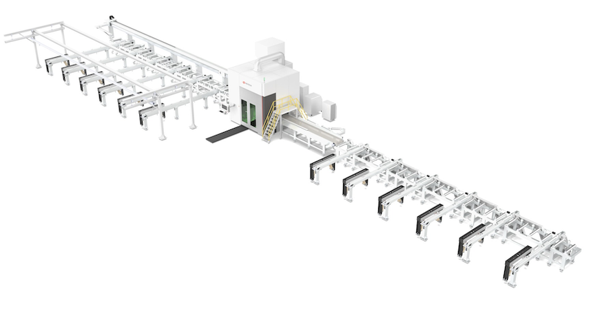 BSF 형상 강재 자동 절단 라인
