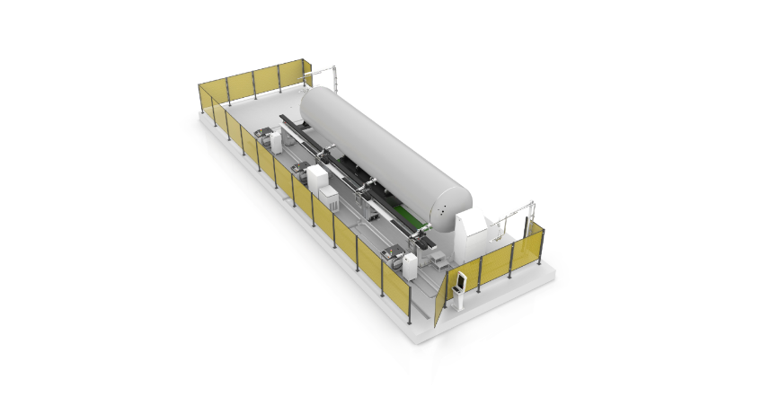 압력용기 레이저 세척 지능형 장비